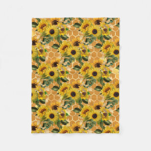 Manta Polar Regalos de girasol   Hacerlo Como Un Girasol