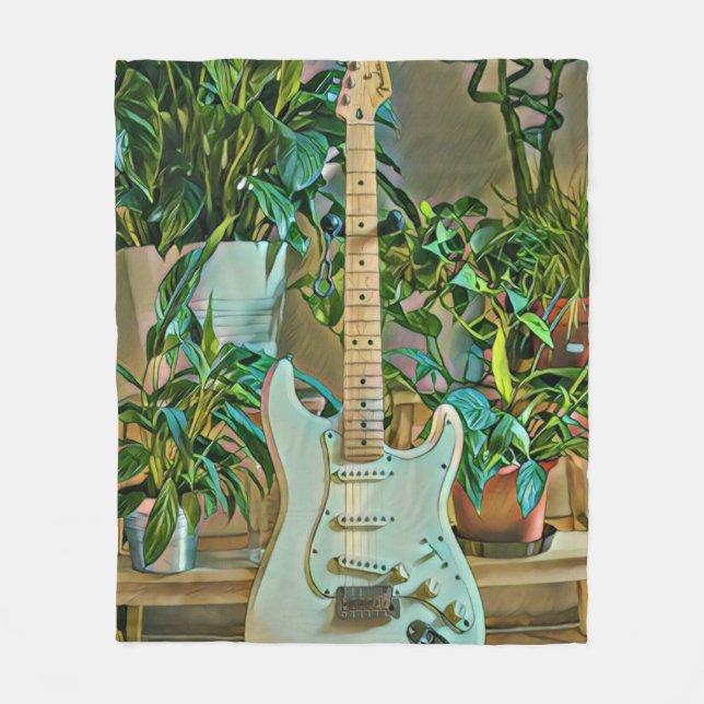 Manta Polar Regalos de Guitarismo (Anverso)