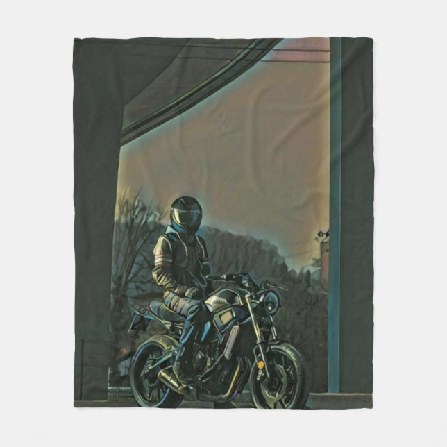 Manta Polar Regalos de motocicletas (Anverso)