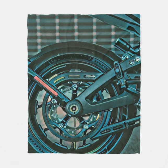 Manta Polar Regalos de motociclismo (Anverso)