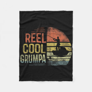 Manta Polar Regalos de pesca Grumpa genial Reel Grumpa cumplea