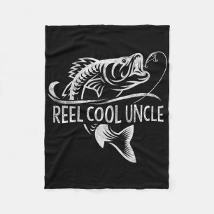 Manta Polar Regalos de pesca para tío genial Reel Día del Padr