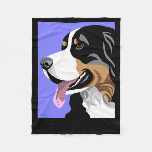 Manta Polar Regalos del perro de montaña de Bernese