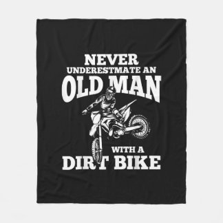 Manta Polar Regalos divertidos nunca subestiman a un anciano c