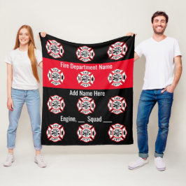 Manta Polar Regalos para bomberos Personalizados,