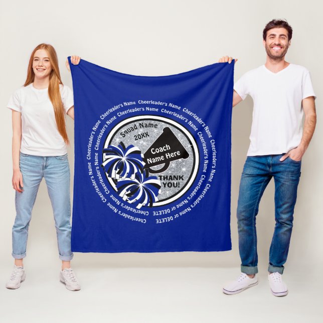 Manta Polar Regalos personalizados azul para un coche de la (In situ)