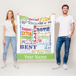 Manta Polar Regalos Únicos Y Especiales De La Fiesta De Cumple