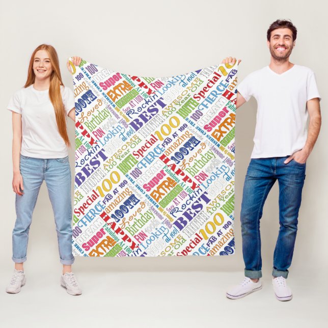 Manta Polar Regalos únicos y especiales de la Fiesta del Cumpl (In situ)