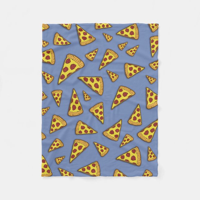 Manta Polar ¡Reglas de la pizza! (Anverso)