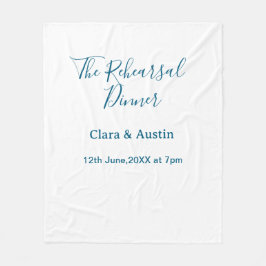 Manta Polar Rehearsal dinner the night before simple minimal m