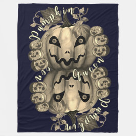 Manta Polar Reina de calabaza