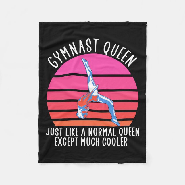 Manta Polar Reina de gimnasia (Anverso)