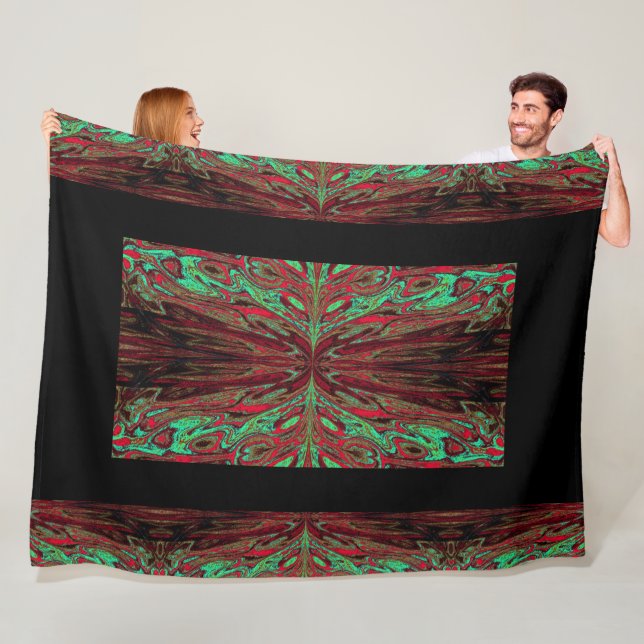 Manta Polar Reina De Las Mariposas 54 (In situ)