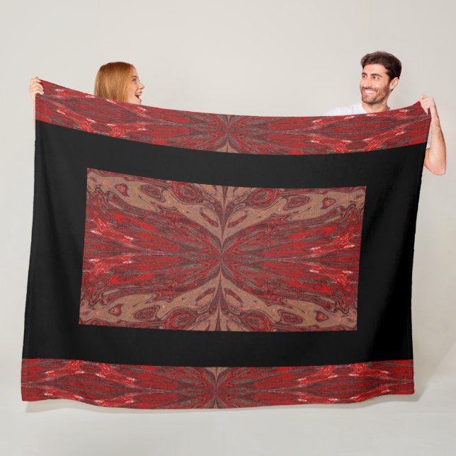 Manta Polar Reina De Las Mariposas 64 (In situ)