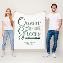 Reina del golf del deporte verde