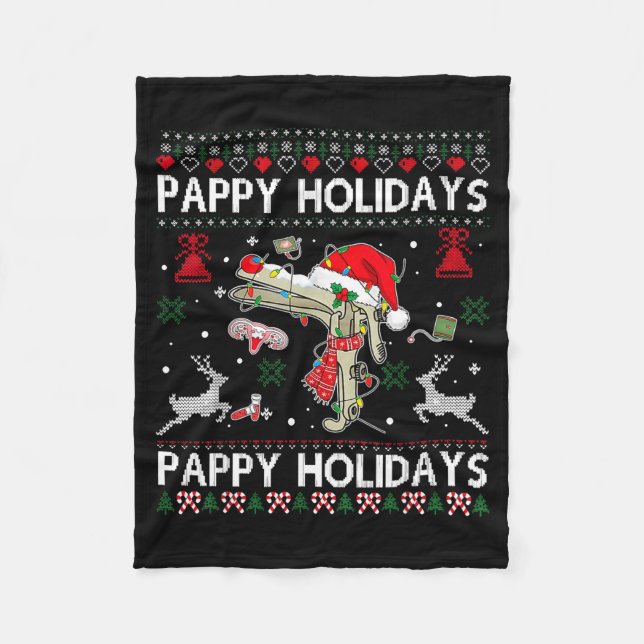 Manta Polar Reindeer Speculum Obgyn Nurse Ugly Christmas Obste (Anverso)