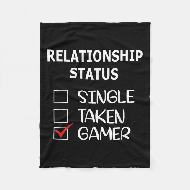 Manta Polar Relationship Status Single Taken Gamer  (Anverso)