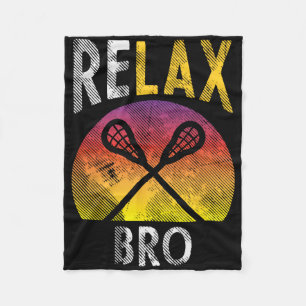Manta Polar Relax Bro Funny Lacrosse Sayes Lax Player Coach