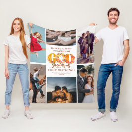 Manta Polar Religious Christian Thanksgiving Faith Bible Quote