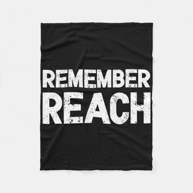 Manta Polar Remember Reach - Sentimental Design For Nobel Team (Anverso)