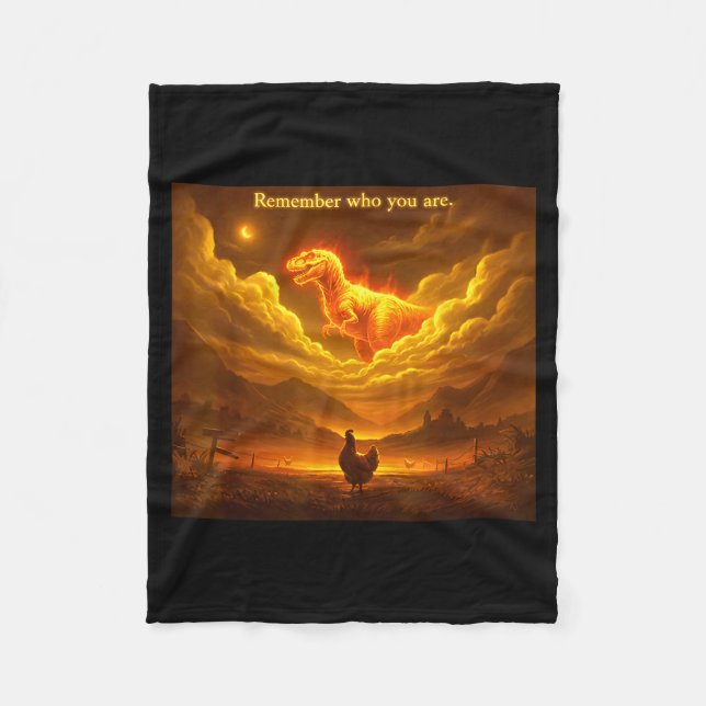 Manta Polar Remember Who You Are Funny Evolution Meme Chicken  (Anverso)