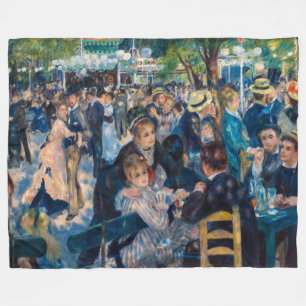 Manta Polar Renoir - Danza en Le Moulin de la Galette