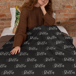 Manta Polar Repeating Name all-over Black
