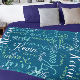 Manta Polar Repetidos nombres que alamante Dark Sea-Blue