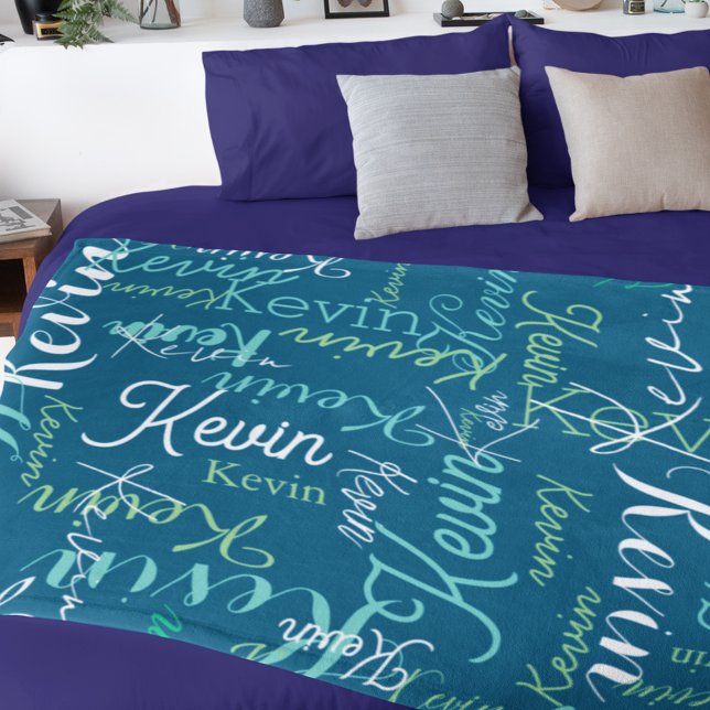 Manta Polar Repetidos nombres que alamante Dark Sea-Blue (Subido por el creador)