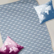 Repitiendo su nombre Dusty Blue