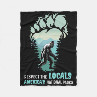 Manta Polar Respetar a los locales Bigfoot Sasquatch Parque Na
