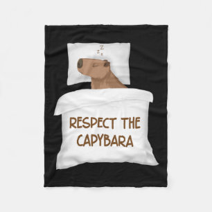 Manta Polar Respeto a la huida oficial del Capybara