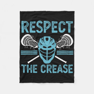 Manta Polar Respeto El Crease Gracioso Lacrosse Player Lax Goa