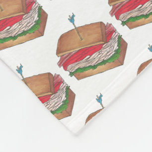 Manta Polar Restaurante de sándwich Turkey Club Diner Foodie F