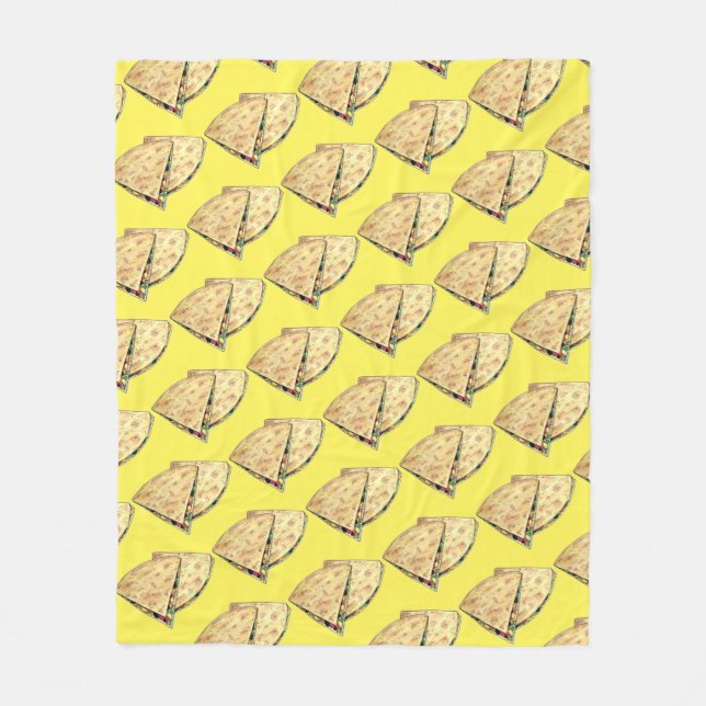 Manta Polar Restaurante mexicano Quesadilla (Anverso)