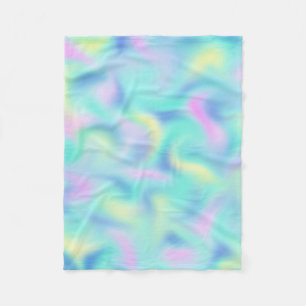 Manta Polar Resumen Bonito Pastel Swirls