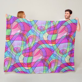 Manta Polar Resumen de arte - Bucea rápidamente el patrón sin 