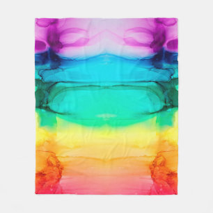 Manta Polar Resumen de fondo de color arcoiris, papel pintado.