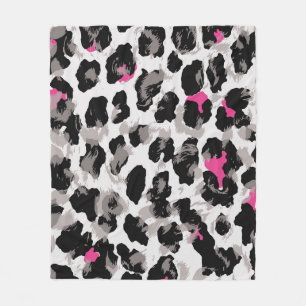 Manta Polar Resumen de fondo de textura animal, leopardo, áfri