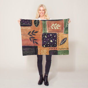 Manta Polar Resumen de formas y hojas de círculos geométricos 