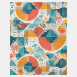 Manta Polar Resumen de Naranjas gráficos