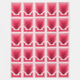 Manta Polar Resumen de Rectángulo en rojo