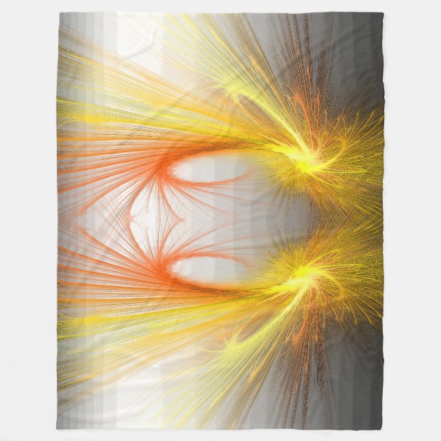 Manta Polar Resumen de relámpago - fractal (Anverso)