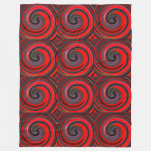 Manta Polar Resumen De Swirl Moderno Art. 5