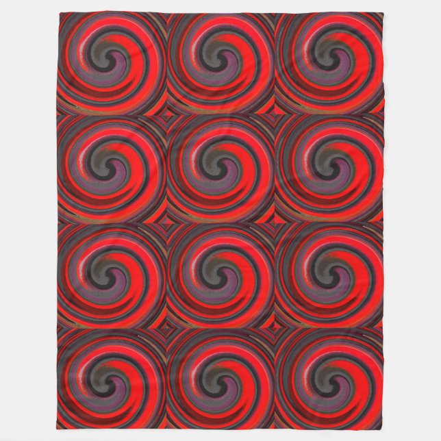 Manta Polar Resumen De Swirl Moderno Art. 5 (Anverso)