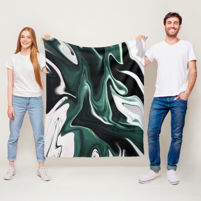 Manta Polar Resumen de textura de flujo de mármol líquido eleg (In situ)