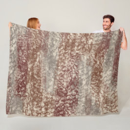 Manta Polar Resumen de tonos suaves de color gris beige vino y