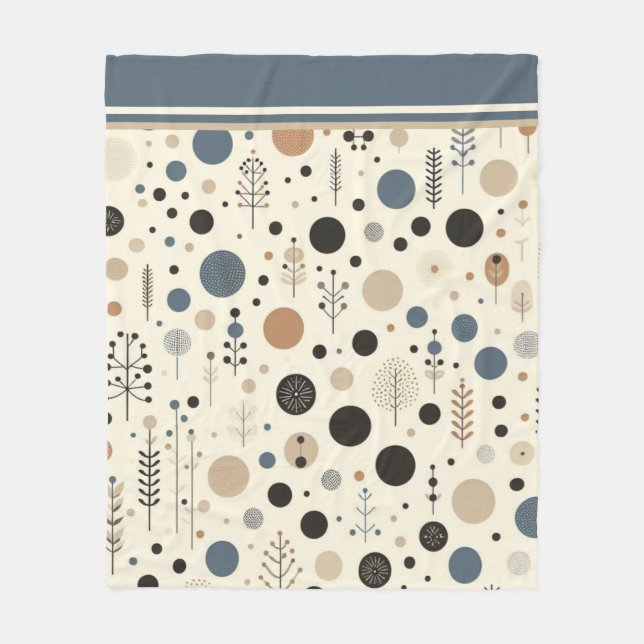 Manta Polar Resumen de Woodland (Anverso)