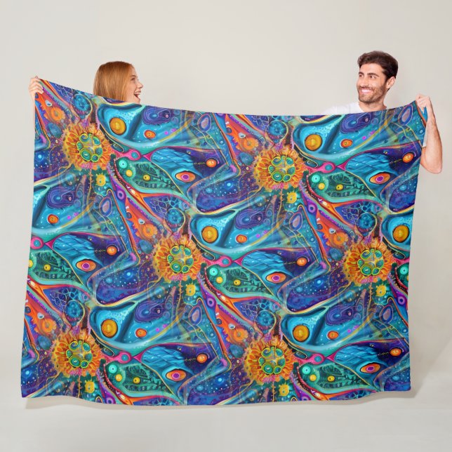 Manta Polar Resumen del arte de la imagen - patrón transparent (In situ)