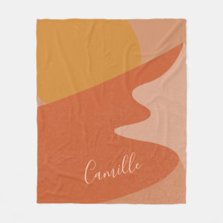 Manta Polar Resumen del paisaje de las montañas del desierto P